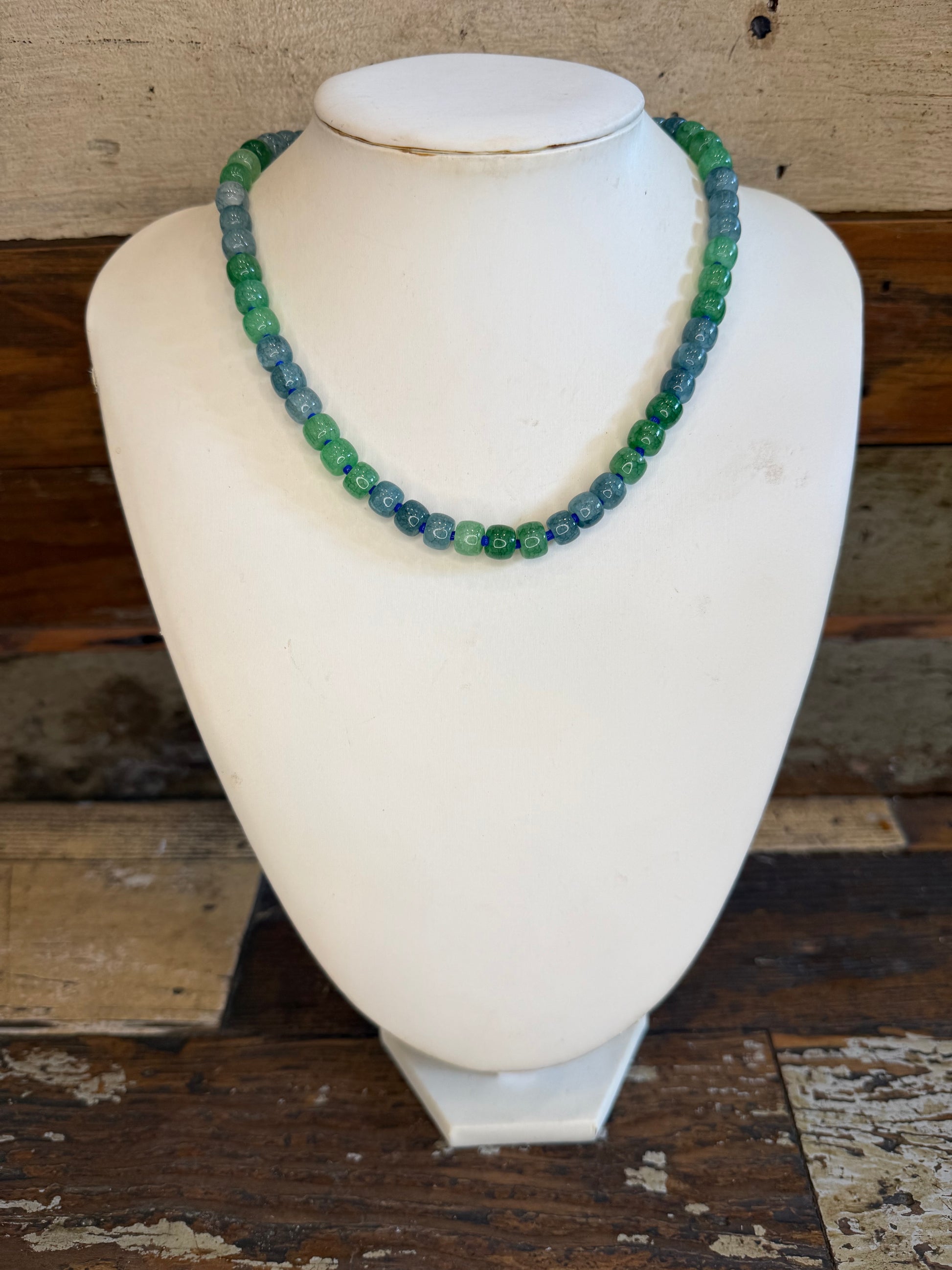 Marble Beaded Necklace