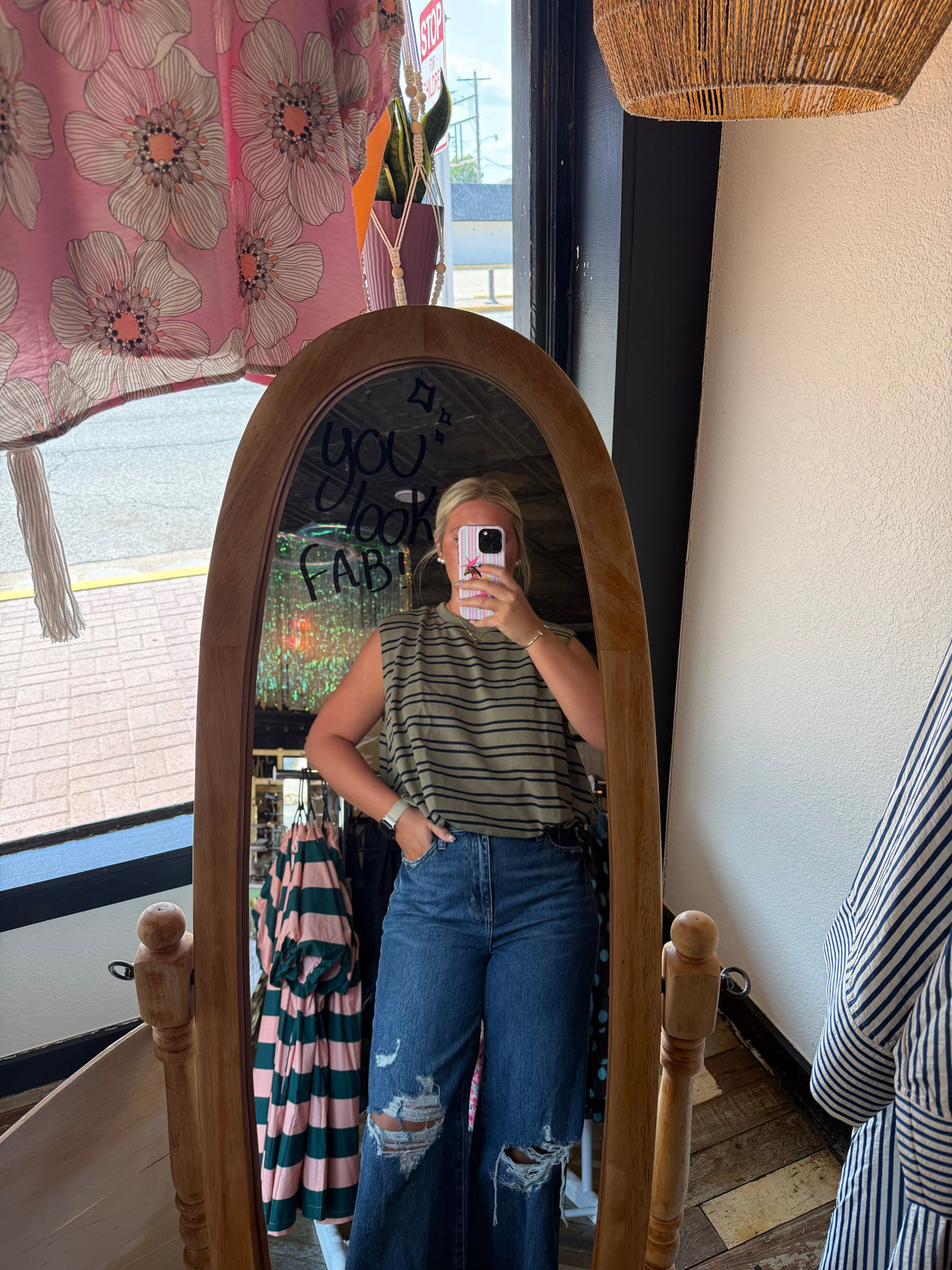 Army Green Top