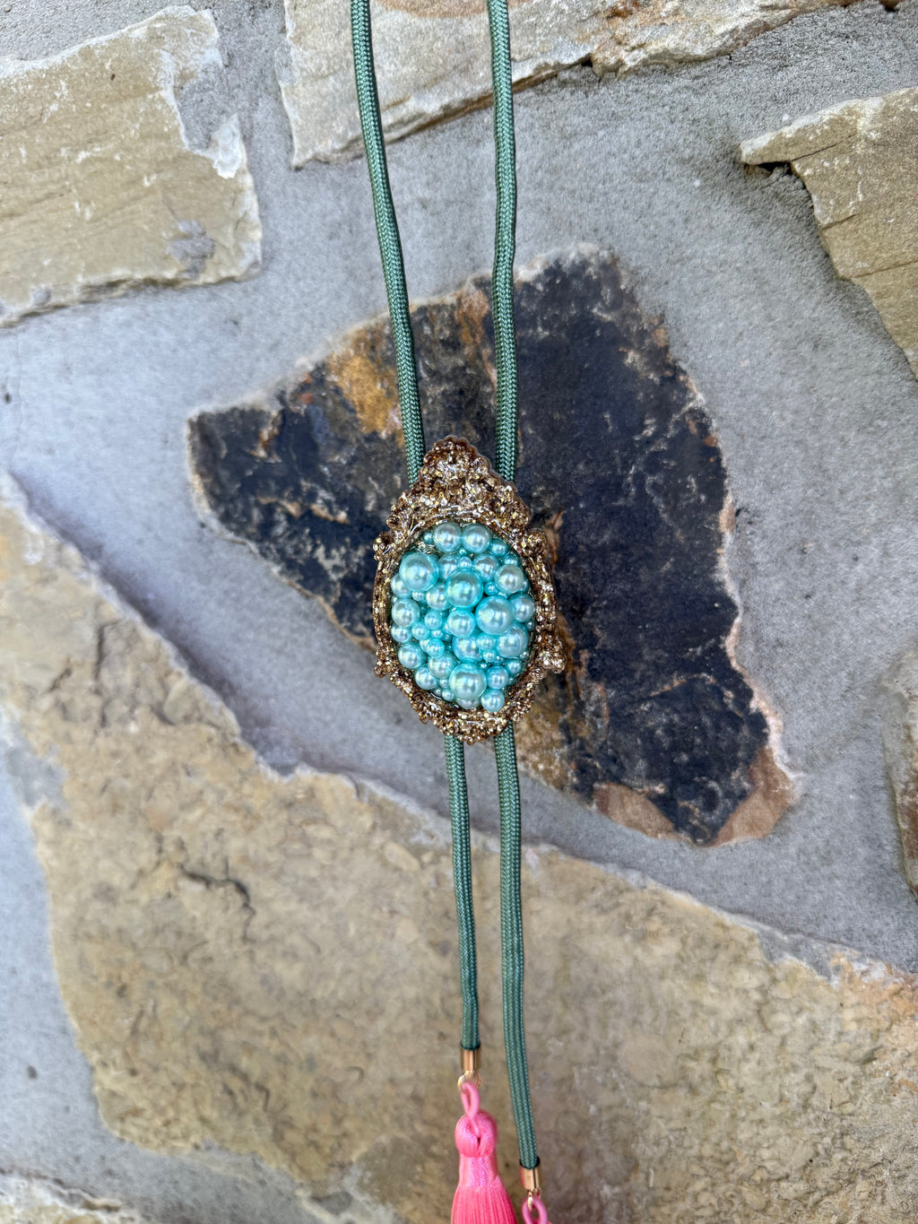 Blue Pearl Bolo