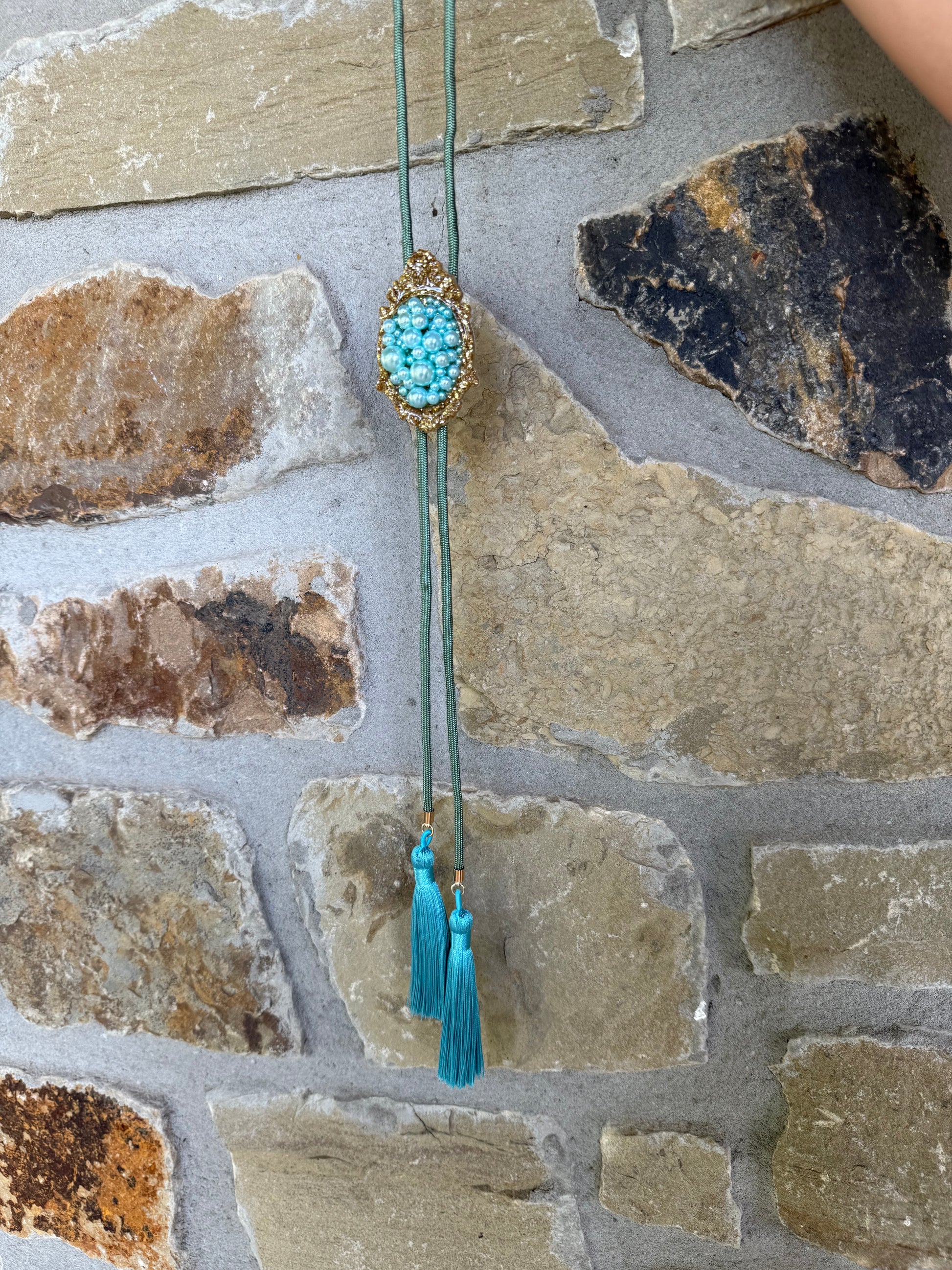 Blue Pearl Bolo