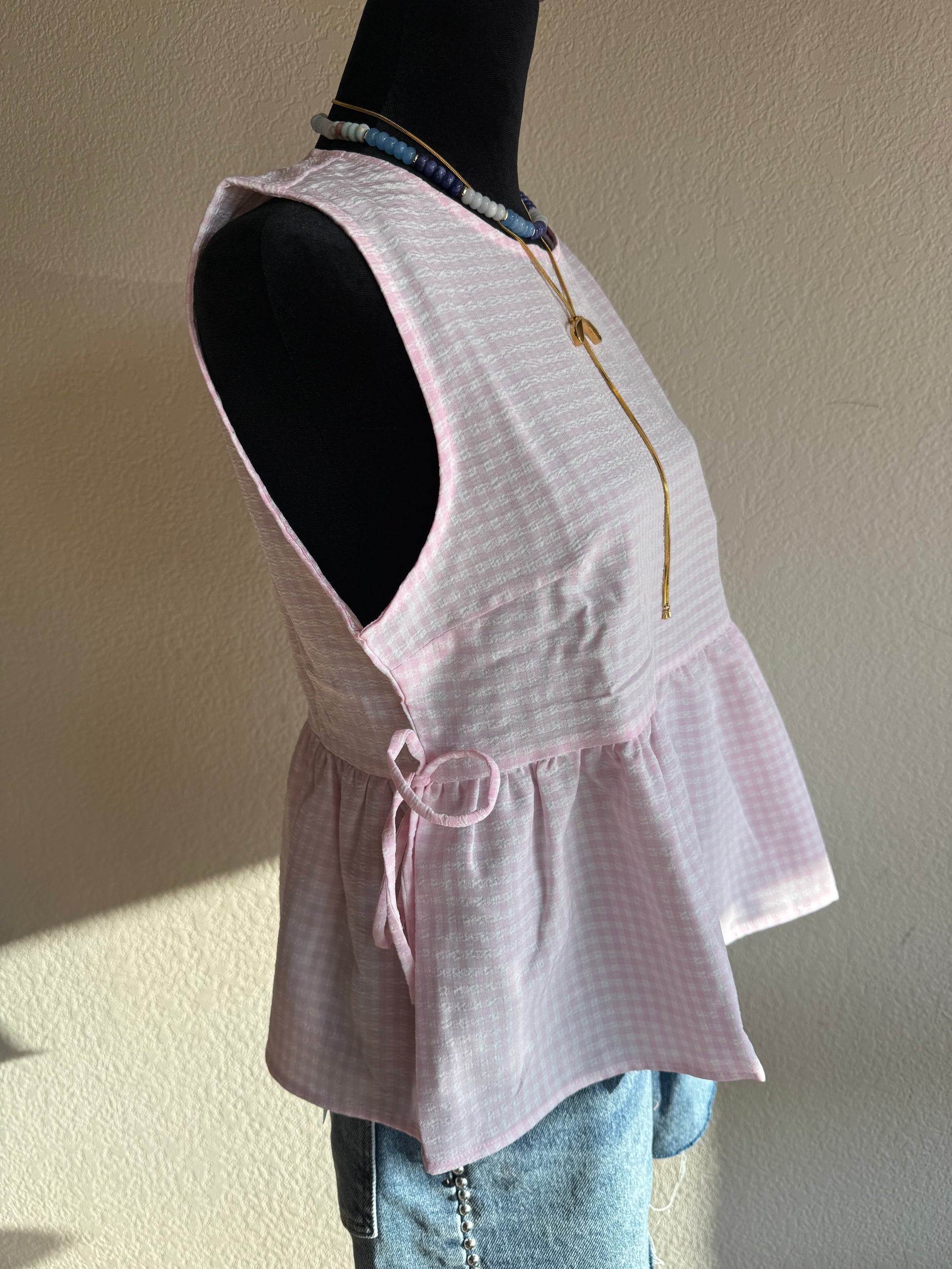 Pink Baby Doll Top