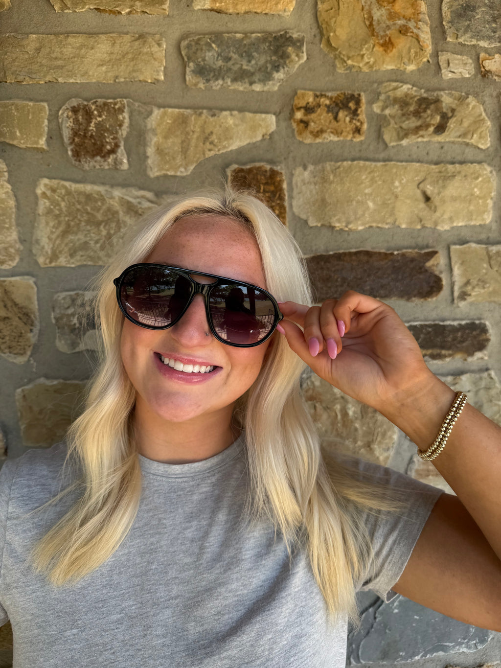 Black Brow Sunglasses