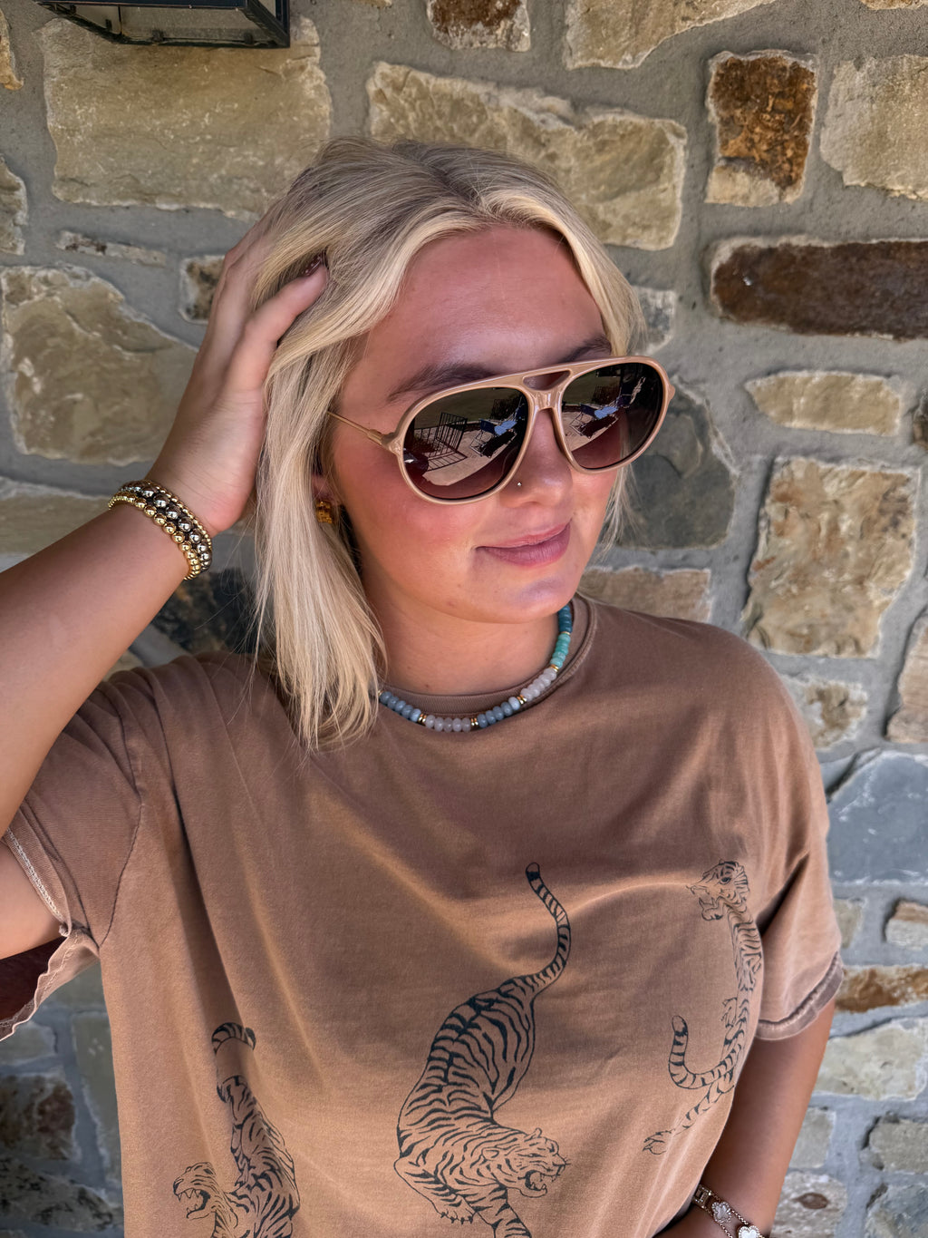 Brown Brow Sunglasses