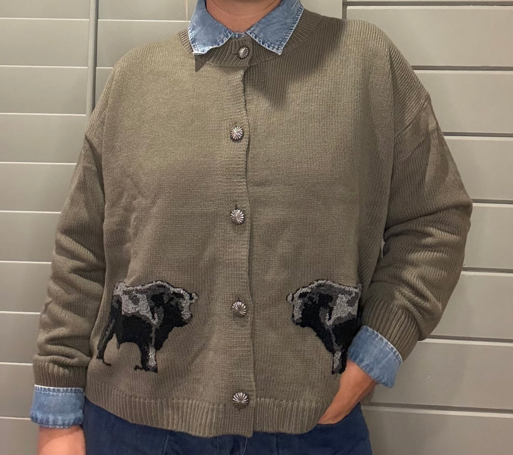 bull sweater