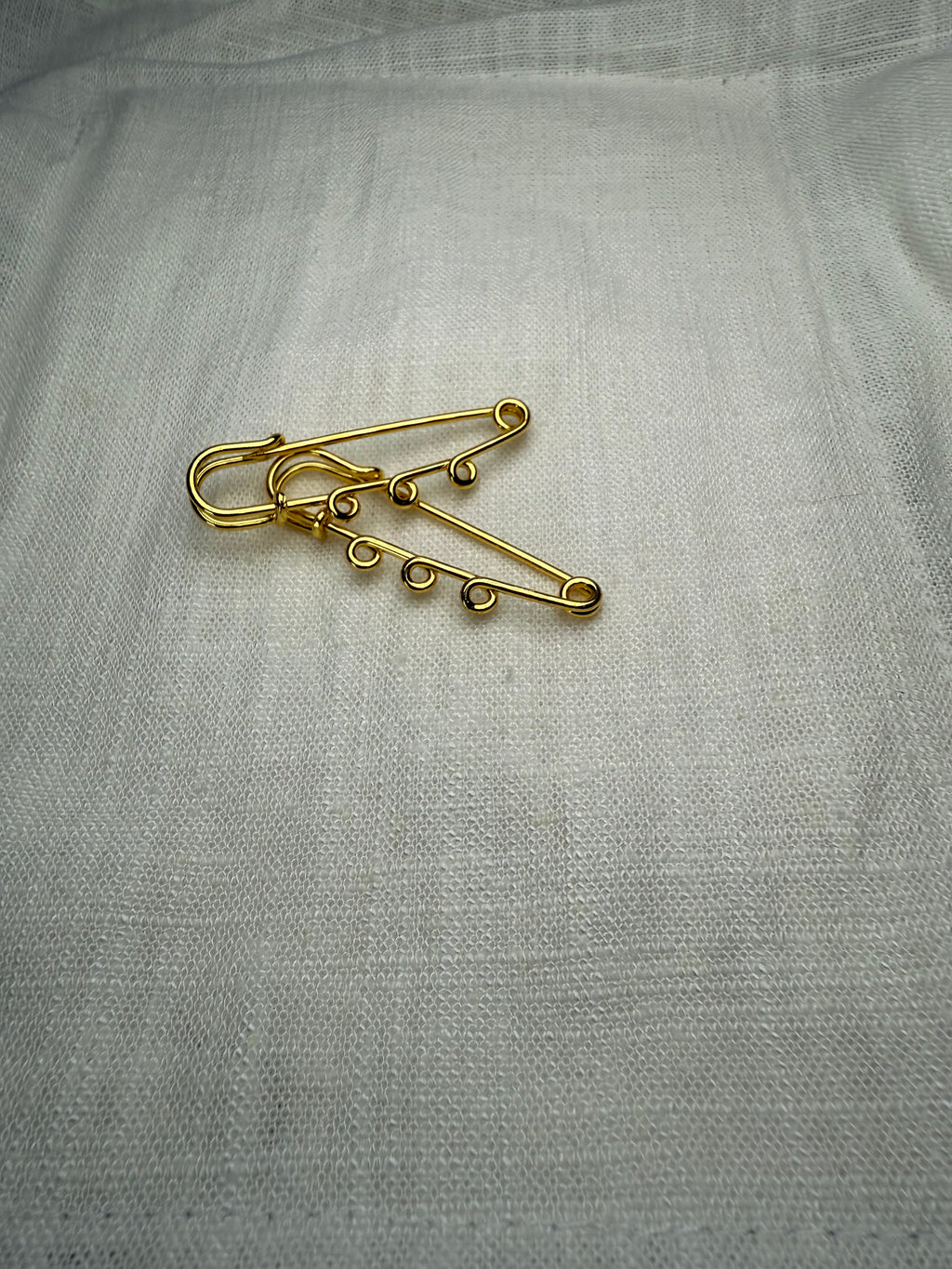 Gold Safety Pin