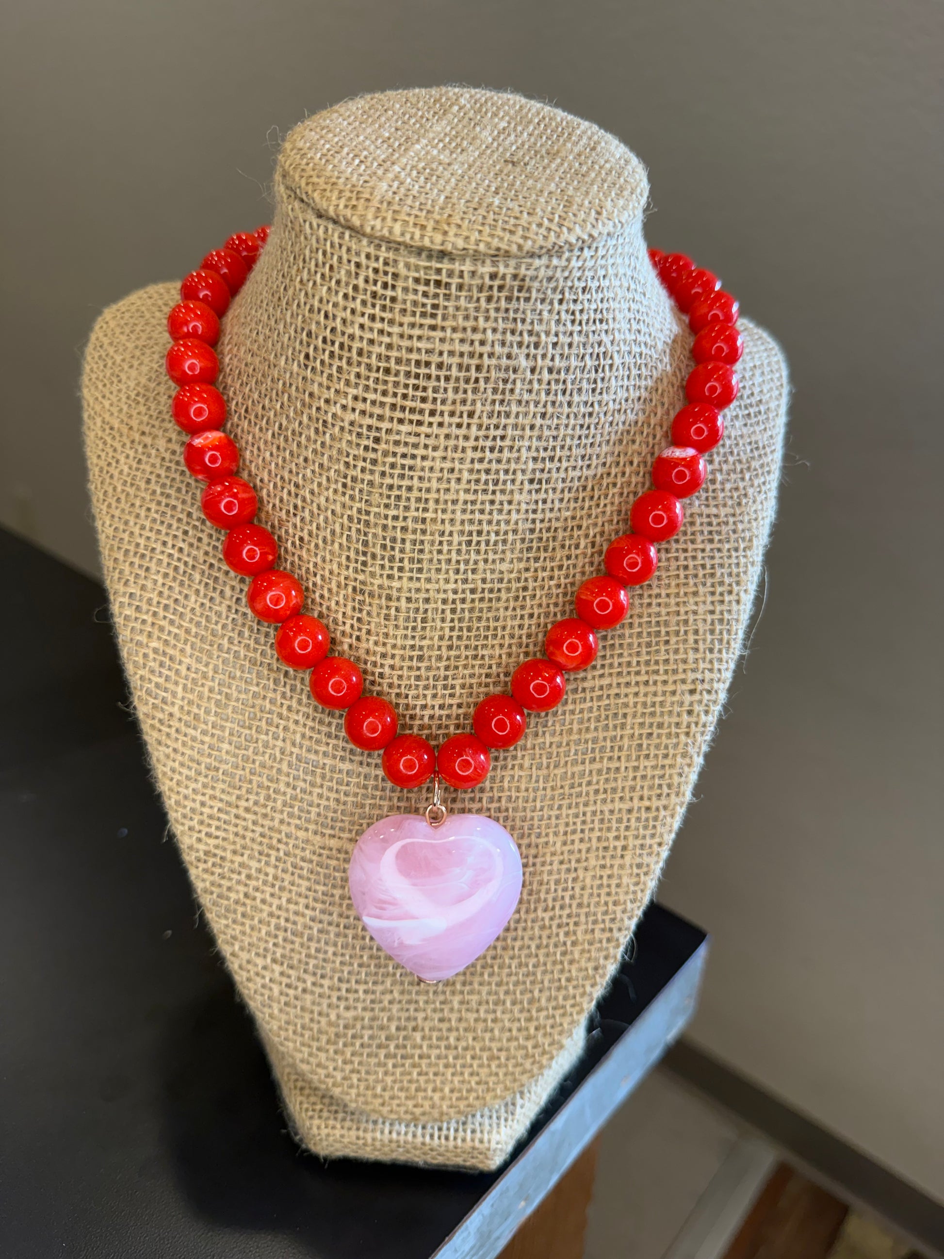 Heart Stone Necklace