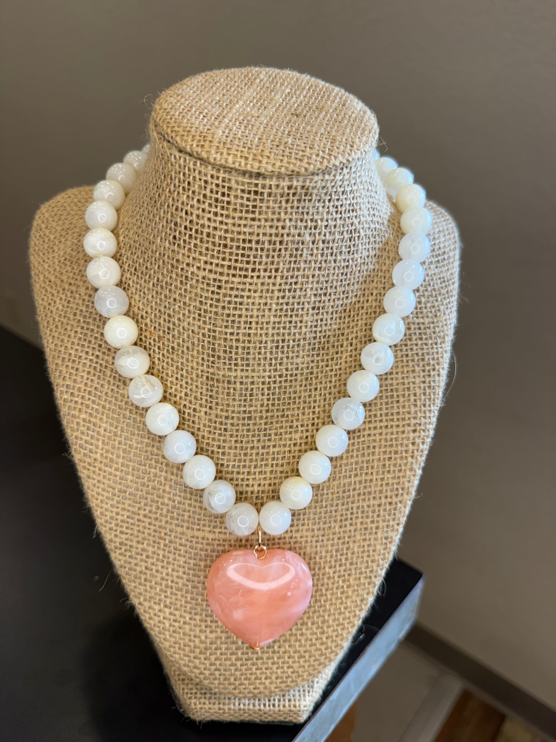 Heart Stone Necklace
