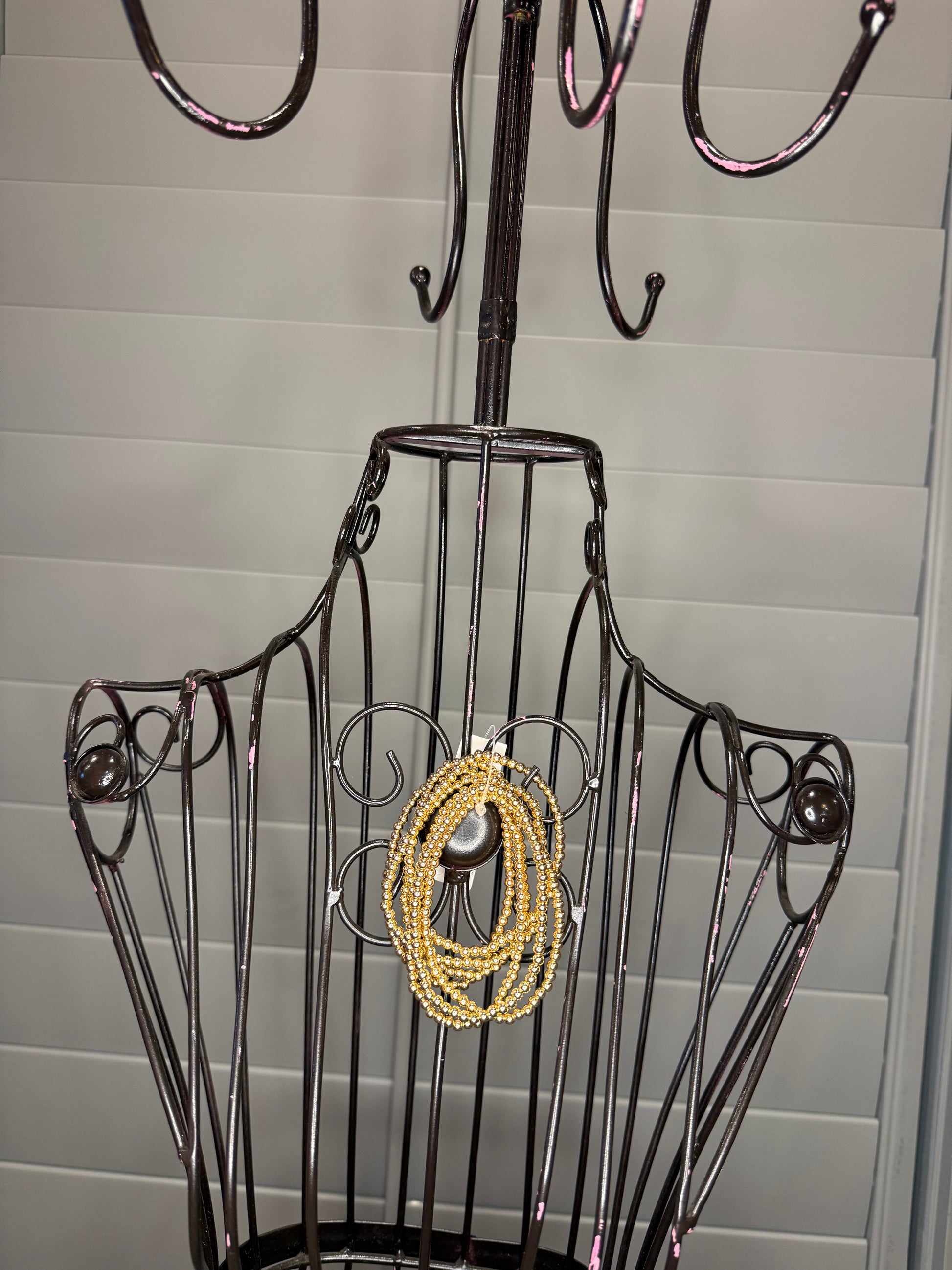 Small Gold Bead Bracelet