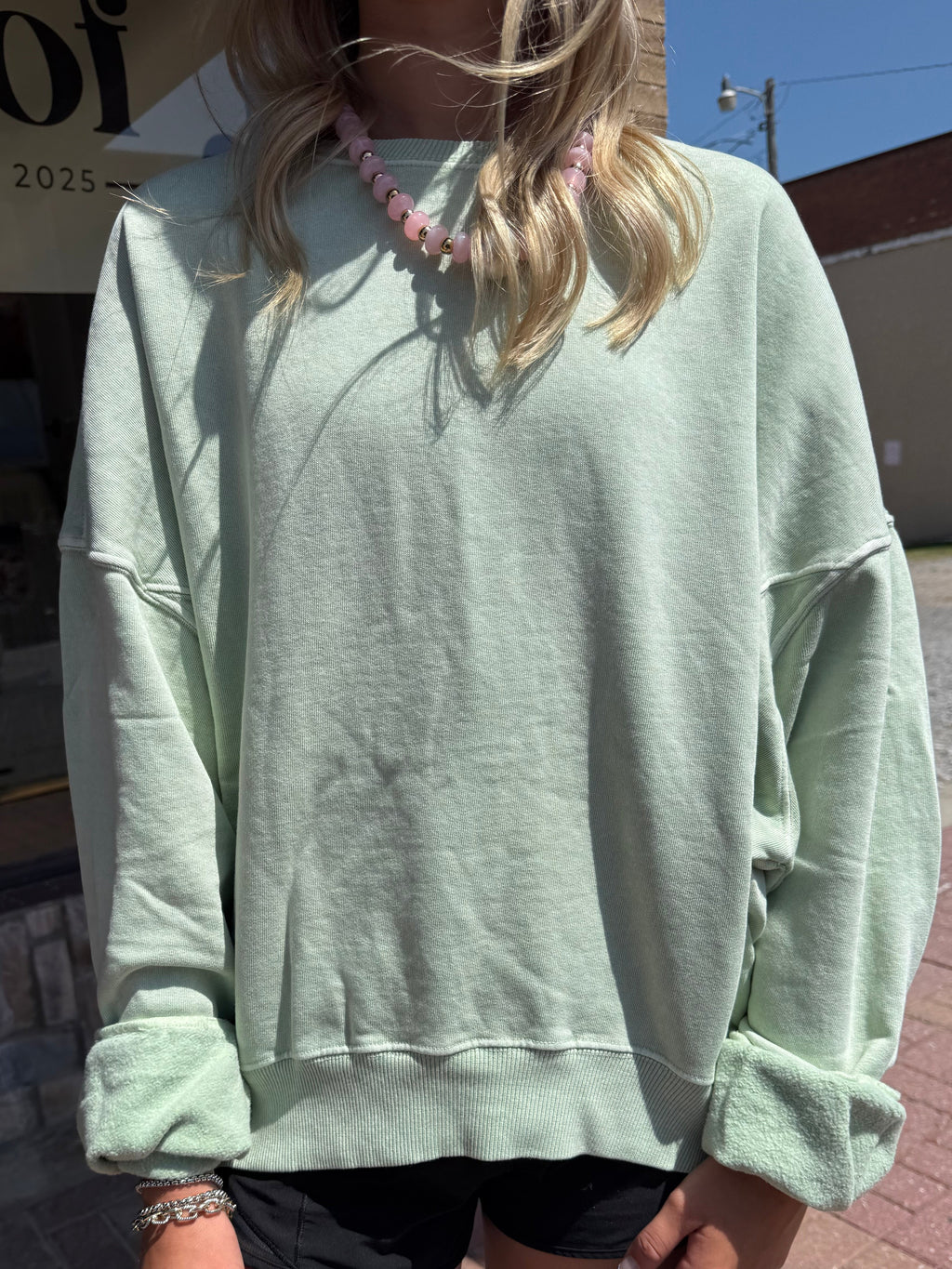 Sage Green Sweatshirt