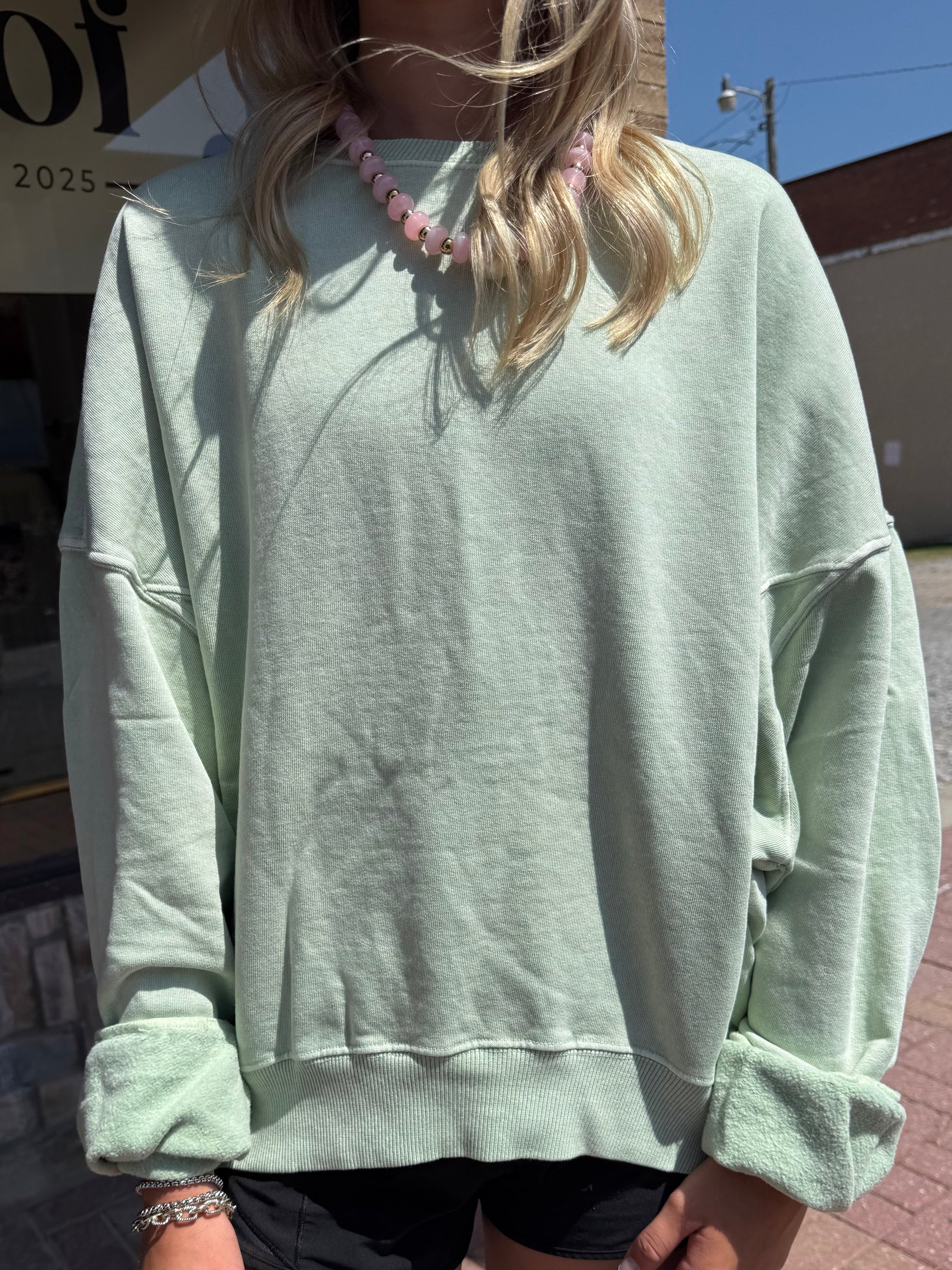 Sage Green Sweatshirt