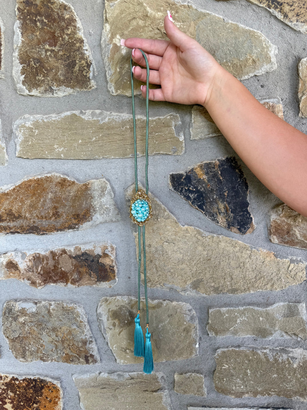 Blue Pearl Bolo