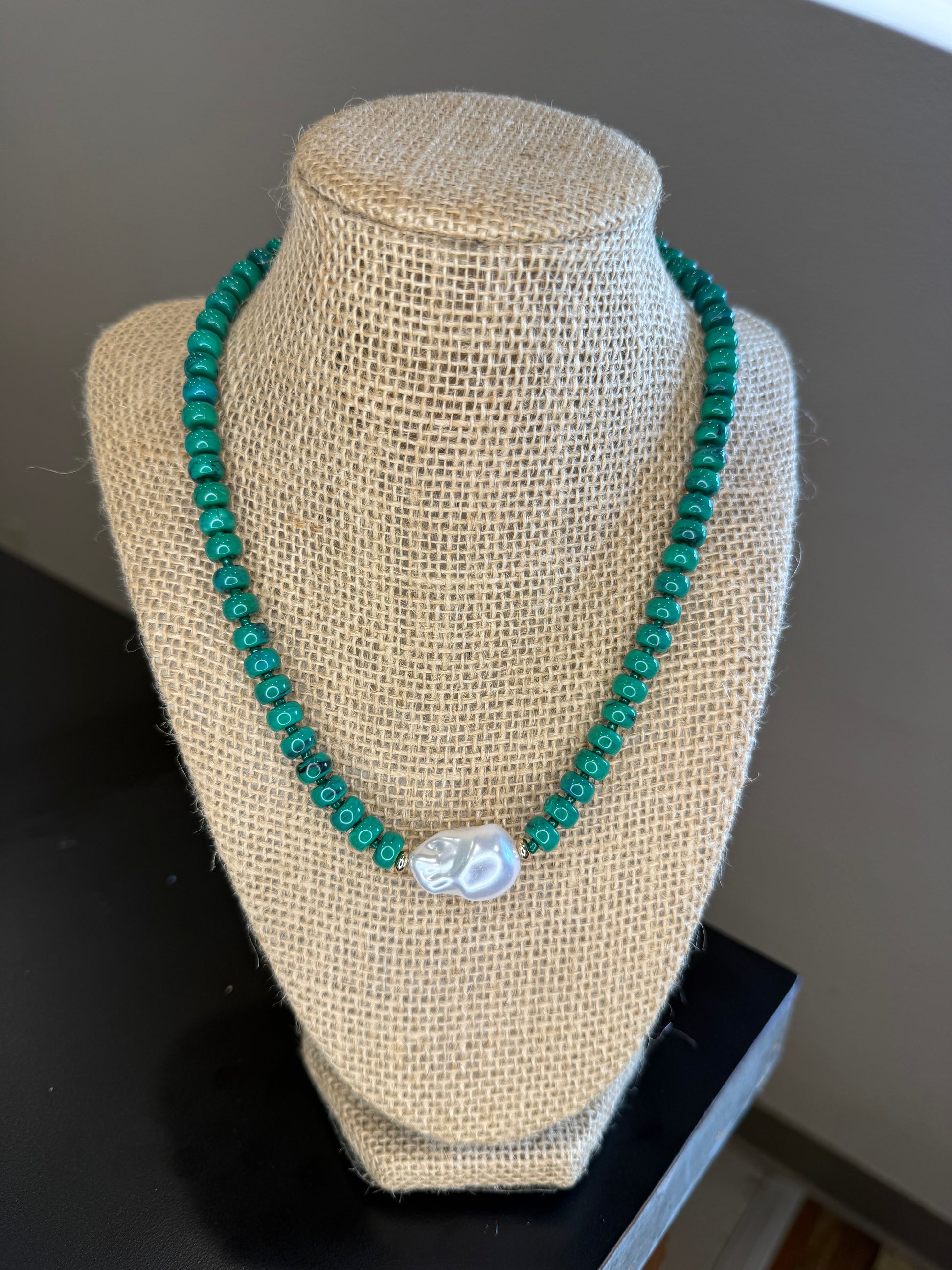 Pearl Beaded Necklace