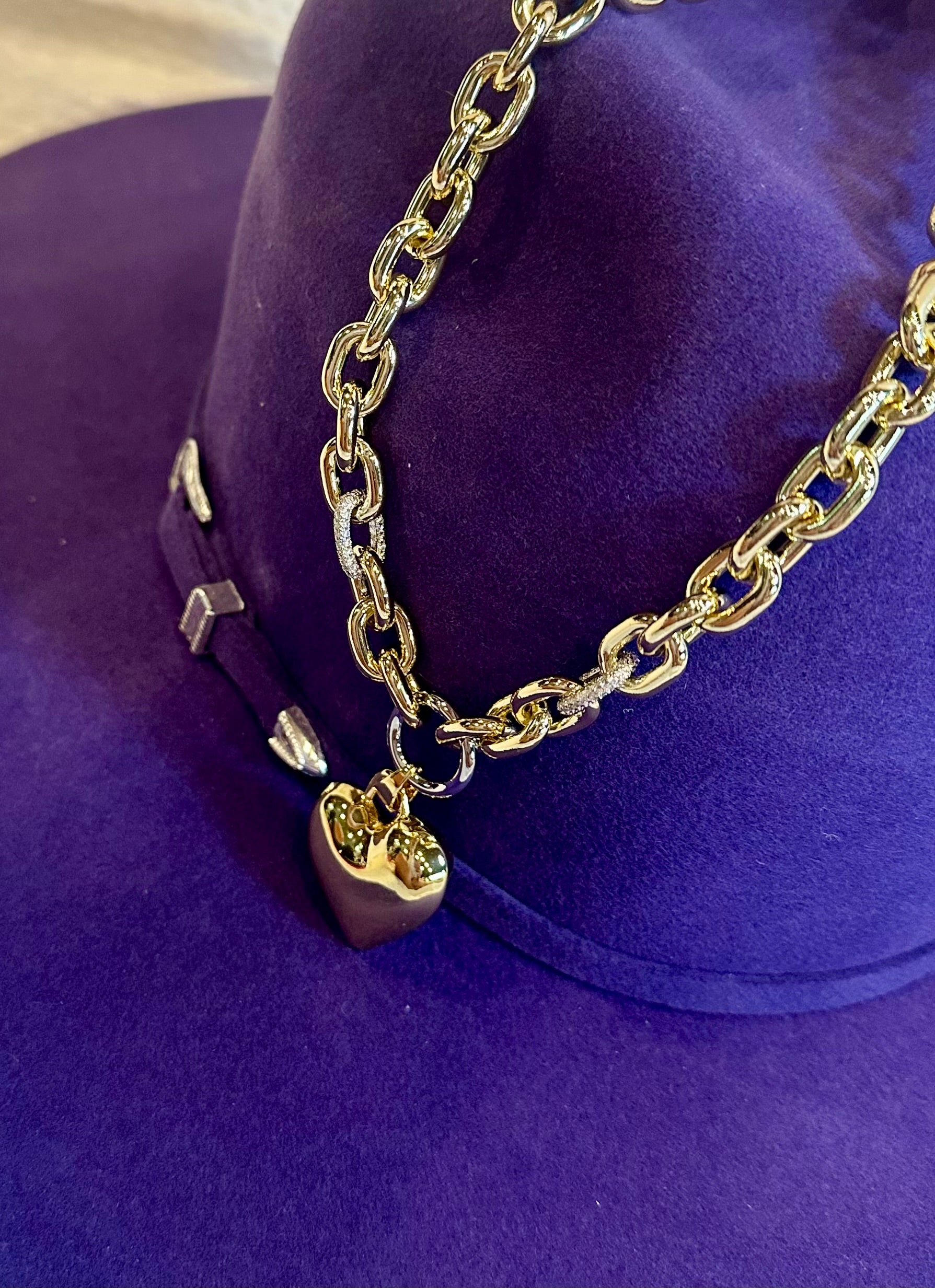 Heart Chain Necklace