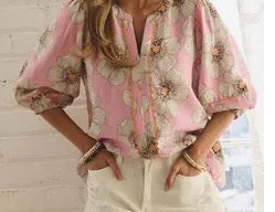 pink peony, plus size ￼
