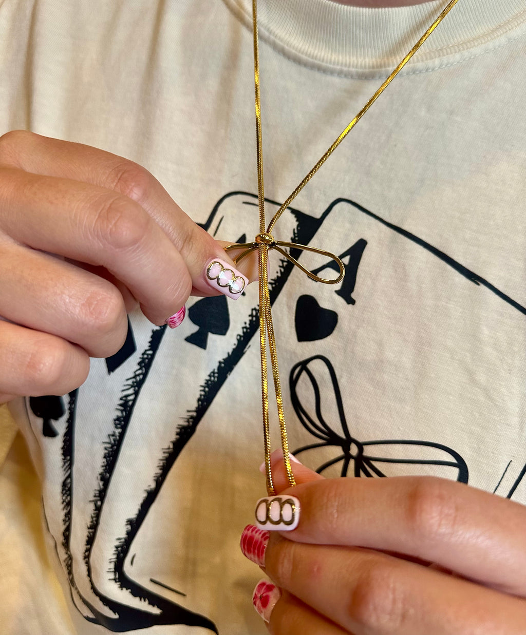 Bow Bolo Necklace