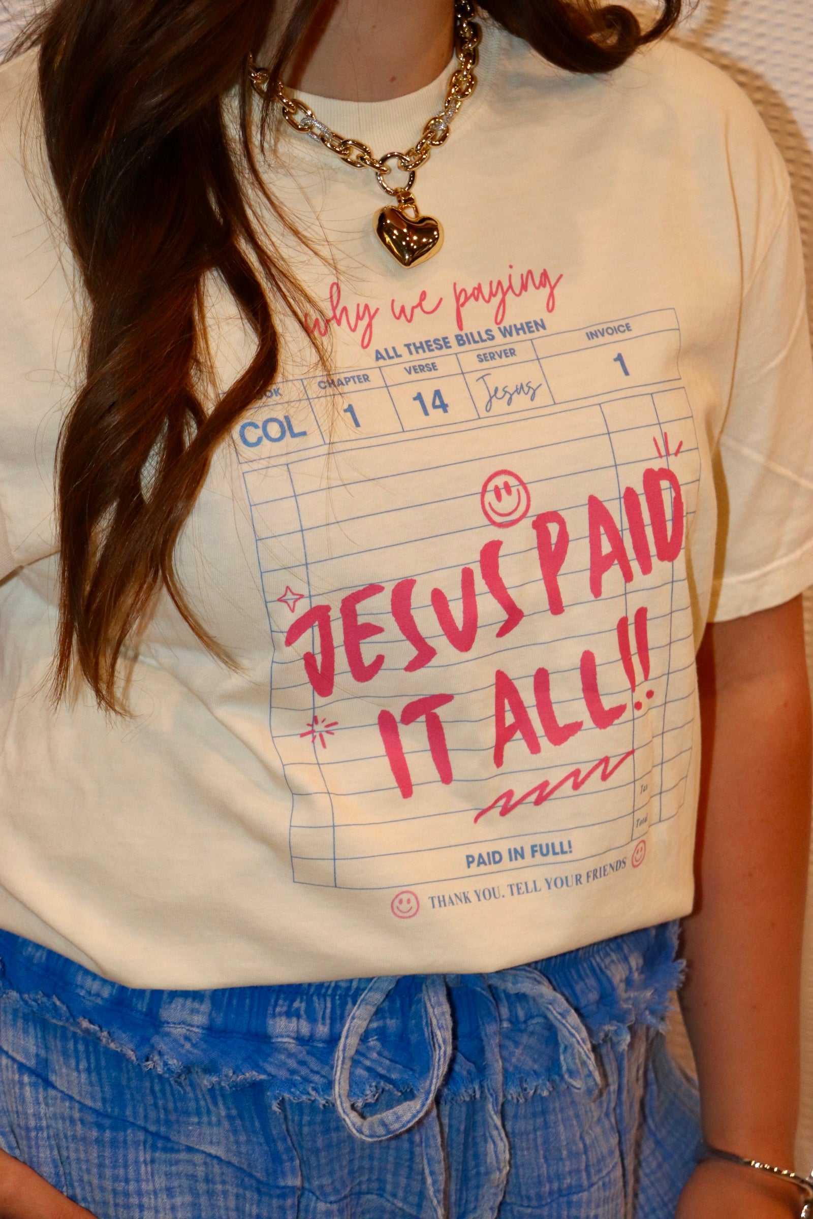 Jesus Paid Check