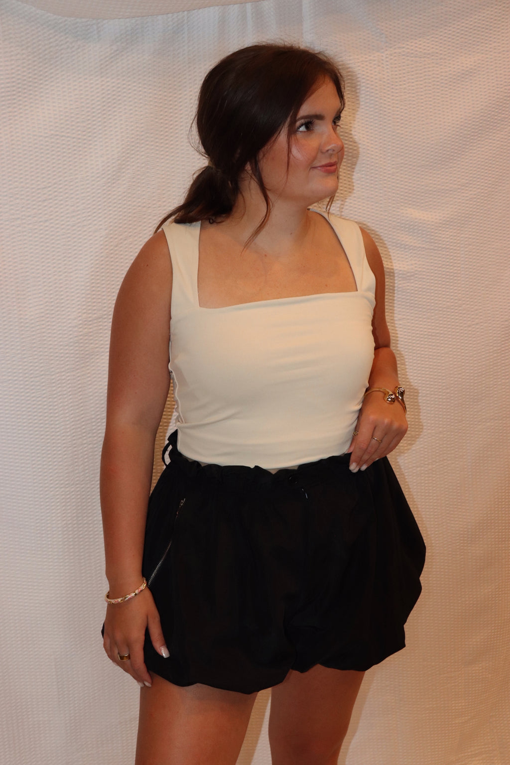 Black Balloon Shorts